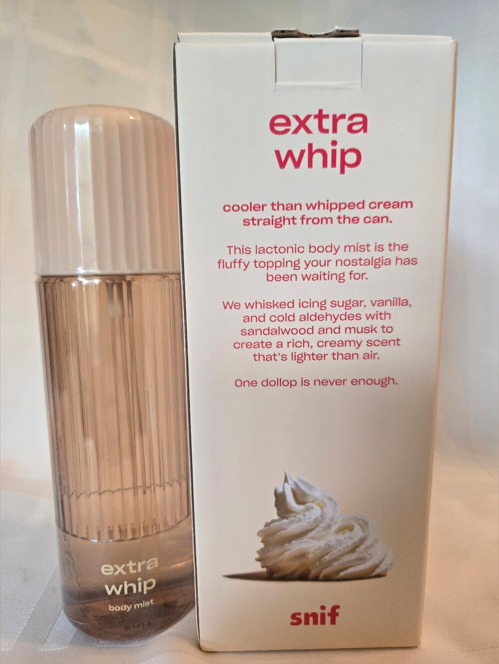 Snif Extra Whip Body Mist 8oz - Picture 3 of 4